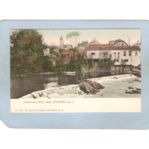 Rhode Island Providence Pawtuxet Falls Near Providence RI~901