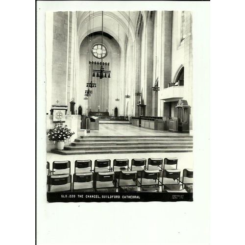 Surrey GUILDFORD CATHEDRAL Chancel Postcard by Frith (GLD.220)