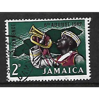 JAMAICA 1962 2d MILITARY BUGLER AND MAP SG193 FINE USED
