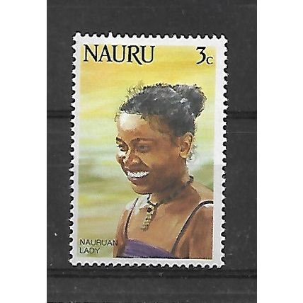 Nauru.SG304 3c Nauruan Woman.Unmounted Mint.June20