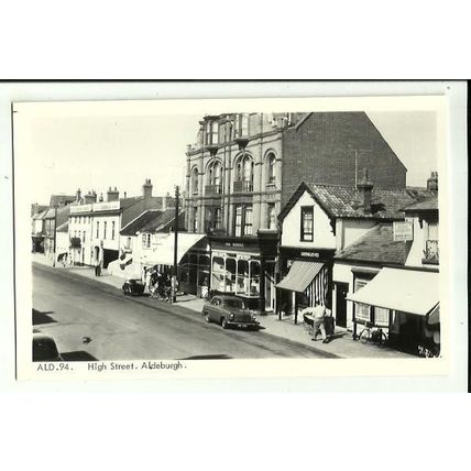 Suffolk ALDEBURGH High Street Postcard (Frith ALD.94)