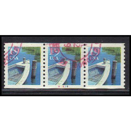 Used 2529a 19c Fishing Boat Very Fine PNC A7679/3 PA3046