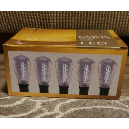 CELEBRATIONS REPLACEMENT VINTAGE STYLE EDISON LED 25 LIGHT BULBS~NEW~BRIGHT