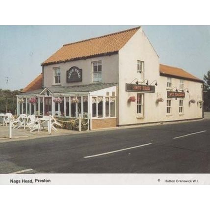 Nags Head Pub Public House Preston Postcard