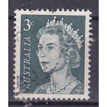 AUSTRALIA 1966 DECIMAL 3c USED SG384
