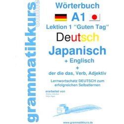 Worterbuch Deutsch - Japanisch - Englisch Niveau A1