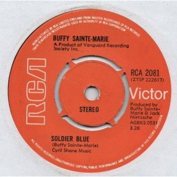 Buffy Sainte Marie - Soldier Blue / Moatorium 1971 7" single vinyl record RCA208
