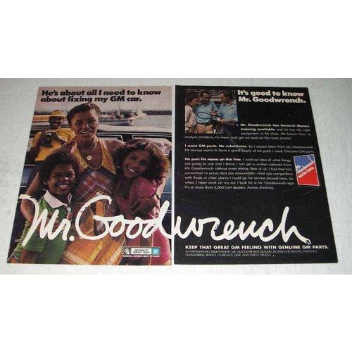 1981 Mr. Goodwrench Service Ad - All I need to Know