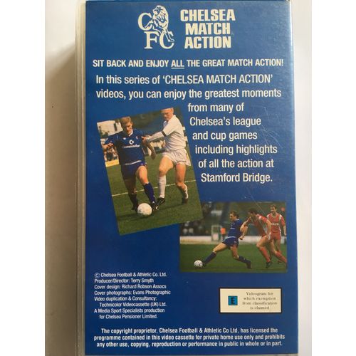 CHELSEA V SCARBOROUGH - LITTLEWOODS CUP, 1989 (VHS TAPE)