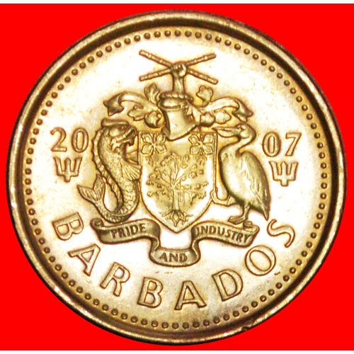 GREAT BRITAIN 2007-2018:BARBADOS★5 CENTS 2007 UNDESCRIBED★LOW START★ NO RESERVE!