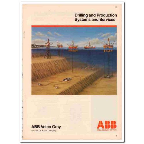 ABB Vetco Gray Inc 1993 Vintage Catalog Oil Drilling Asea Brown Boveri