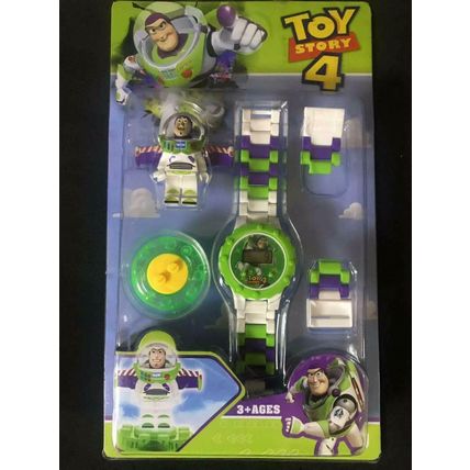 Marvel 360° Rotary Kid Building Block Self Assembly Children DIY Wrist Watch UK