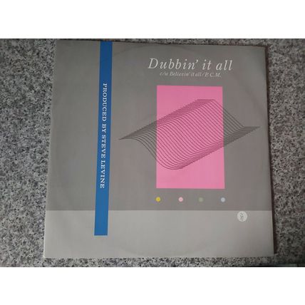 Steve Levine ‎– Dubbin' It All (CHS 12 2775) 1984 (12" Single)
