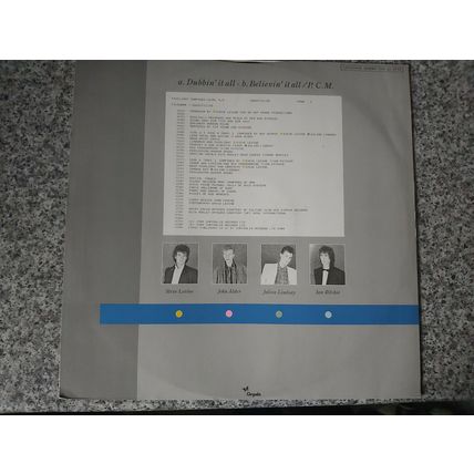 Steve Levine ‎– Dubbin' It All (CHS 12 2775) 1984 (12" Single)