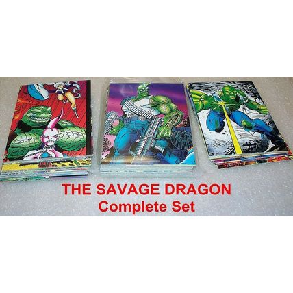 Comic Image Savage Dragon 1992 Trading Card Set 90 complete