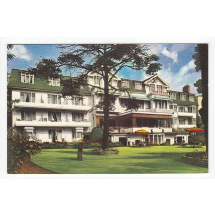 Southern Aspect of Hotel Normandie Manor Road Bournemouth Dorset Postcard