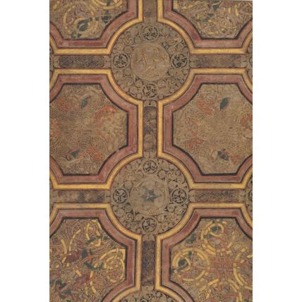 Book Of Kells Eight Circle Cross Complex Interlacing Folio 33R Postcard