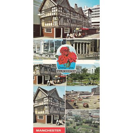 Manchester The Old Wellington Inn 3x Postcard s