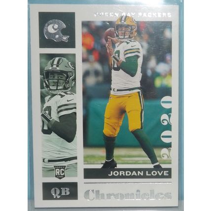 2020 Panini Chronicles JORDAN LOVE (Packers) Rookie Card #38