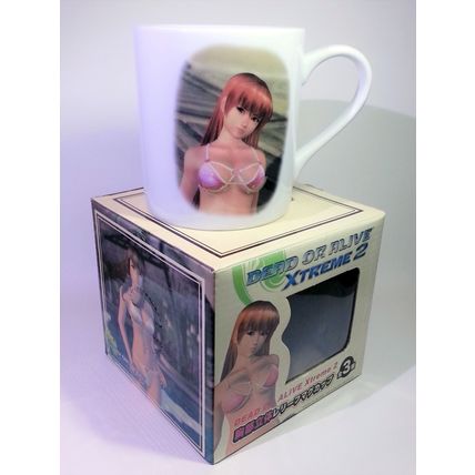 Dead or Alive Xtreme 2 Kasumi 3D Relief Breast Mug (Pink Bikini) - SEGA DOAX2