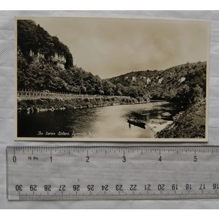 vintage Postcard The Seven Siisters Symonds Yat
