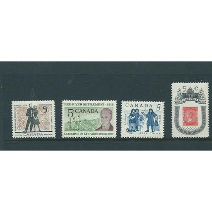 canada stamps 1x hm 3x mnh range sg522 1962 sg 522