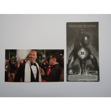 Marvel - Iron Man The Movie 2008 - Preziosi Sticker Drop-down Choice (e18)