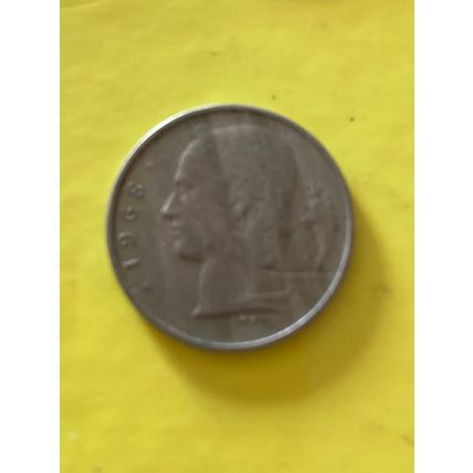 Umlaufmünze Belgien 1 Franc 1968 Belgique