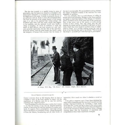 SS50-19-2 SIGHT AND SOUND 1950 Asta Nielsen VITTORIO DE SICA UK MAGAZINE