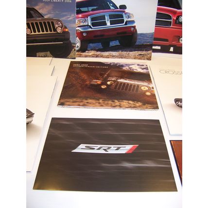 2006 CROSSFIRE PT CHARGER DAKOTA SRT LIBERTY COMMANDER CD, SALES BROCHURES (9)