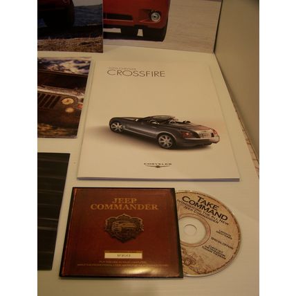 2006 CROSSFIRE PT CHARGER DAKOTA SRT LIBERTY COMMANDER CD, SALES BROCHURES (9)
