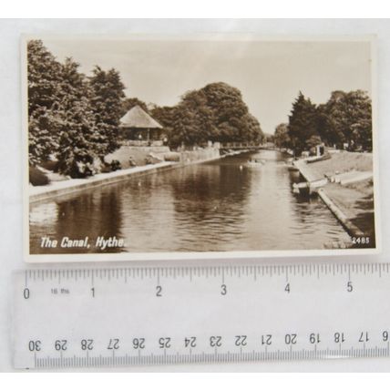 1940/50s postcard The Canal, Hythe