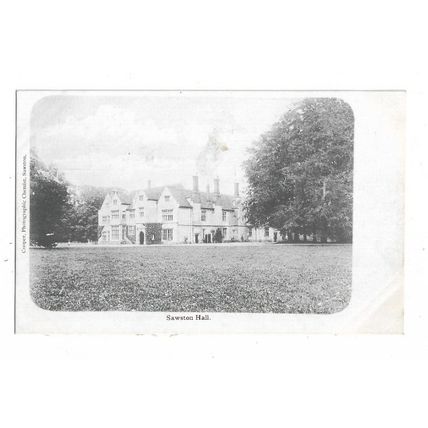 Sawston Hall, Cambridgeshire, Postcard.