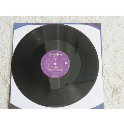 DRUGSTORE X 2 12" VINYL SINGLES. FADER AND SOLITARY PARTY GROOVER