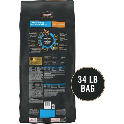 Purina Pro Plan Joint Health for Dogs, Large Breed Dog Food Dry, Shredded Blend
