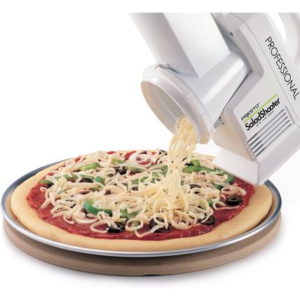 Presto 02970 Professional Saladshooter Electric Slicer/Shredder, Black,1 Count