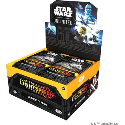 Star Wars: Unlimited TCG Jump to Lightspeed Booster Display (Set of 24 Booster P
