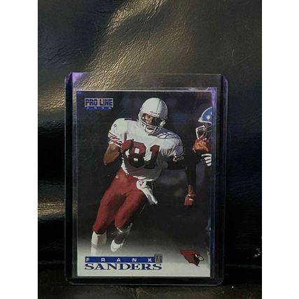 Frank Sanders #153 | 1996 Pro Line Football Trading Card