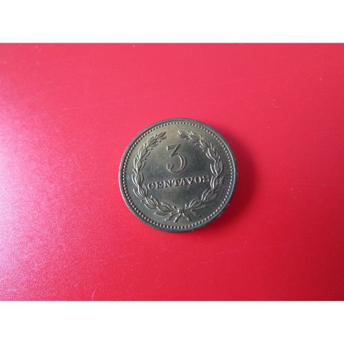 1974 EL SALVADOR 3 CENTAVOS FREE POST. M