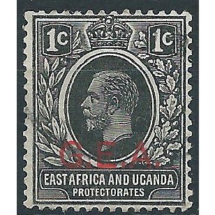 German East Africa (GEA) 1917 SG45 1c Black Fine Used....
