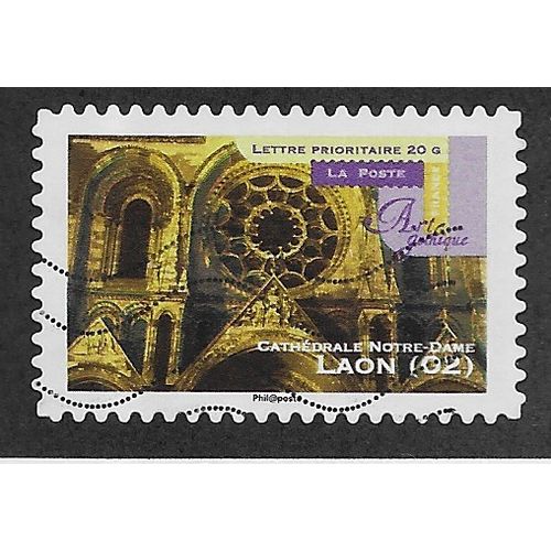 FRA 2011 (58c) 'GOTHIC ART - LAON (62) FINE USED (EBID57-554)