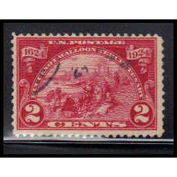 Used 615 2c Fort Orange Just Clears K0351