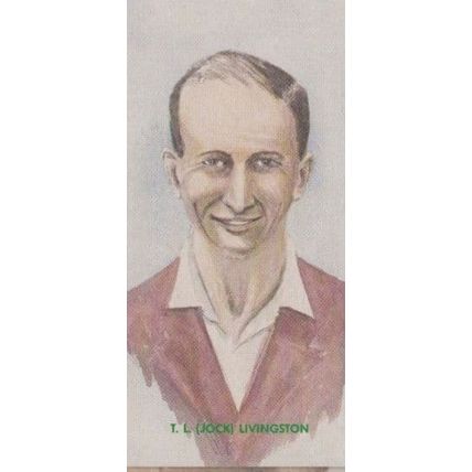 TL Livingston Northamptonshire Cricket Team Player Antique Cigarette Card