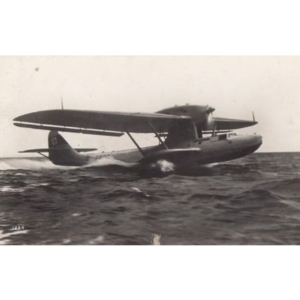 Dormer DO 18E WW2 Plane Military Liverpool War Real Photo Aircraft Postcard