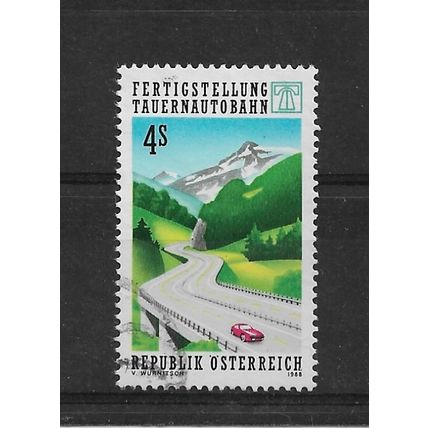 Austria.Completion of Tauren Motorway stamp.Fine Used.Aug22