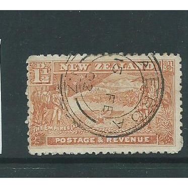 New Zealand 1898 type sg 275b chestnut. used sg 275b cds