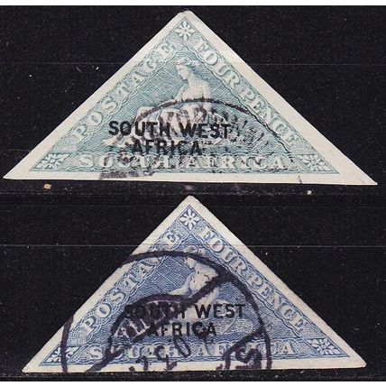 SÜDWEST AFRIKA SOUTHWEST AFRICA [1926] MiNr 0087-88 ( O/used )