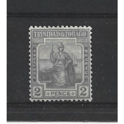 Trinidad&Tobago.SG209 2d Grey.Mounted Mint.Aug24