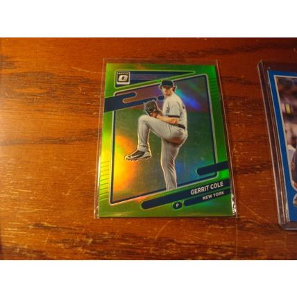 2021 -2022, Panini/Topps, 3-Cards, Green, Blue, Pink, GERRIT COLE, Yankees
