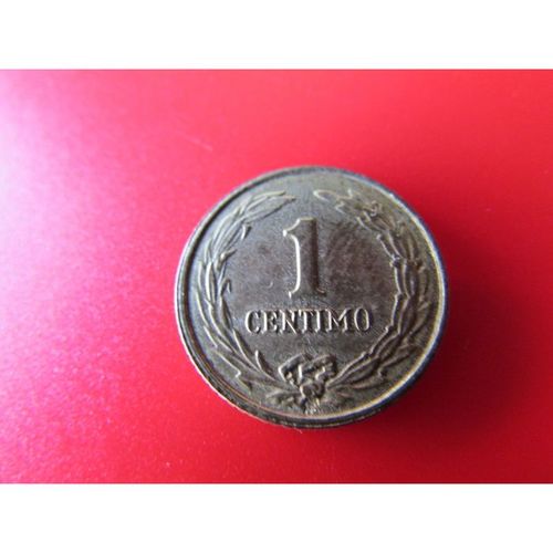 1950 PARAGUAY ONE CENTIMO FREE POST. AAW